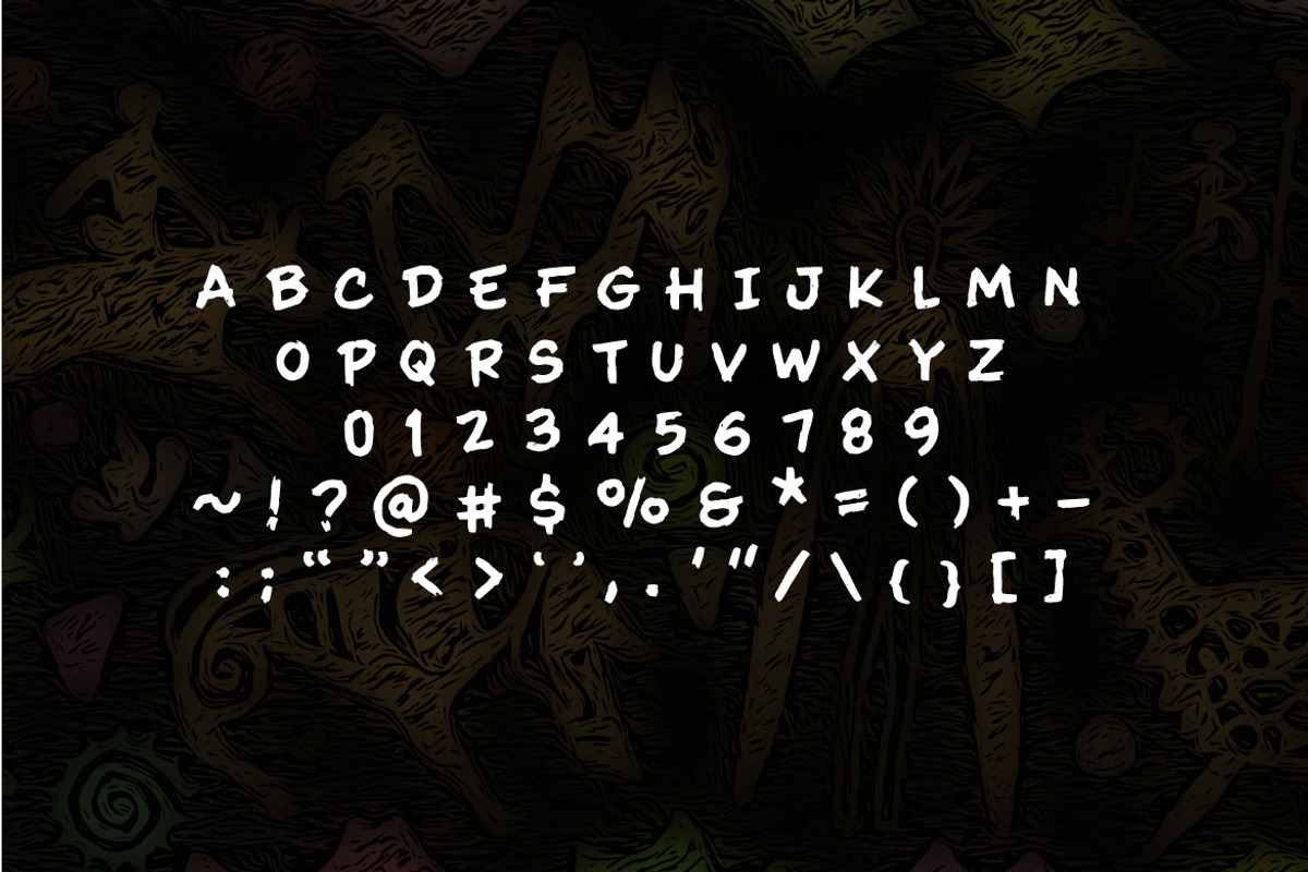 Baheula - Grunge Old Font, a Sans Serif Font by Mightyfire (Photo 2 of 3)