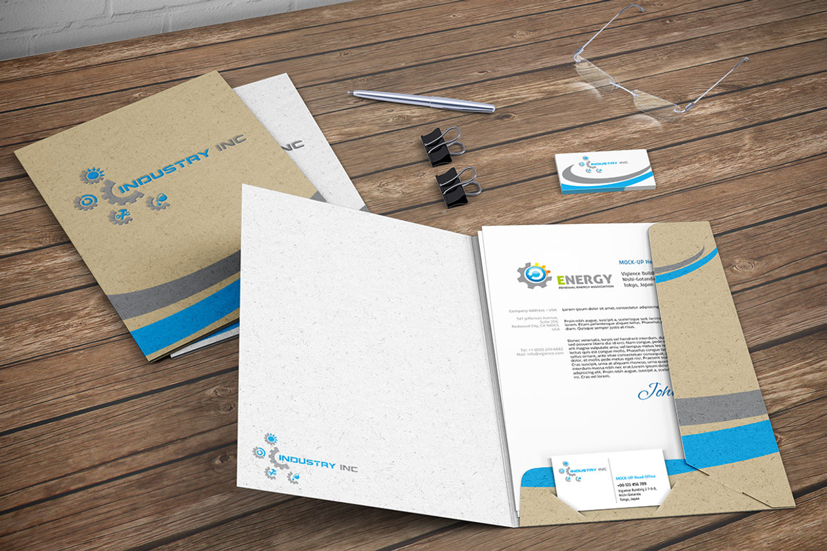 Industry Logo Template, a Branding & Logo Template by Designoo (Photo 5 of 6)