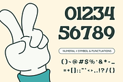 Bushi Retro - Food Logo Extrude Font, a Serif Font by Nirmana Visual (Thumbnail 13 of 15)