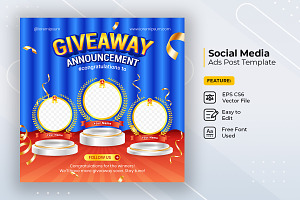 Giveaway winner announcement