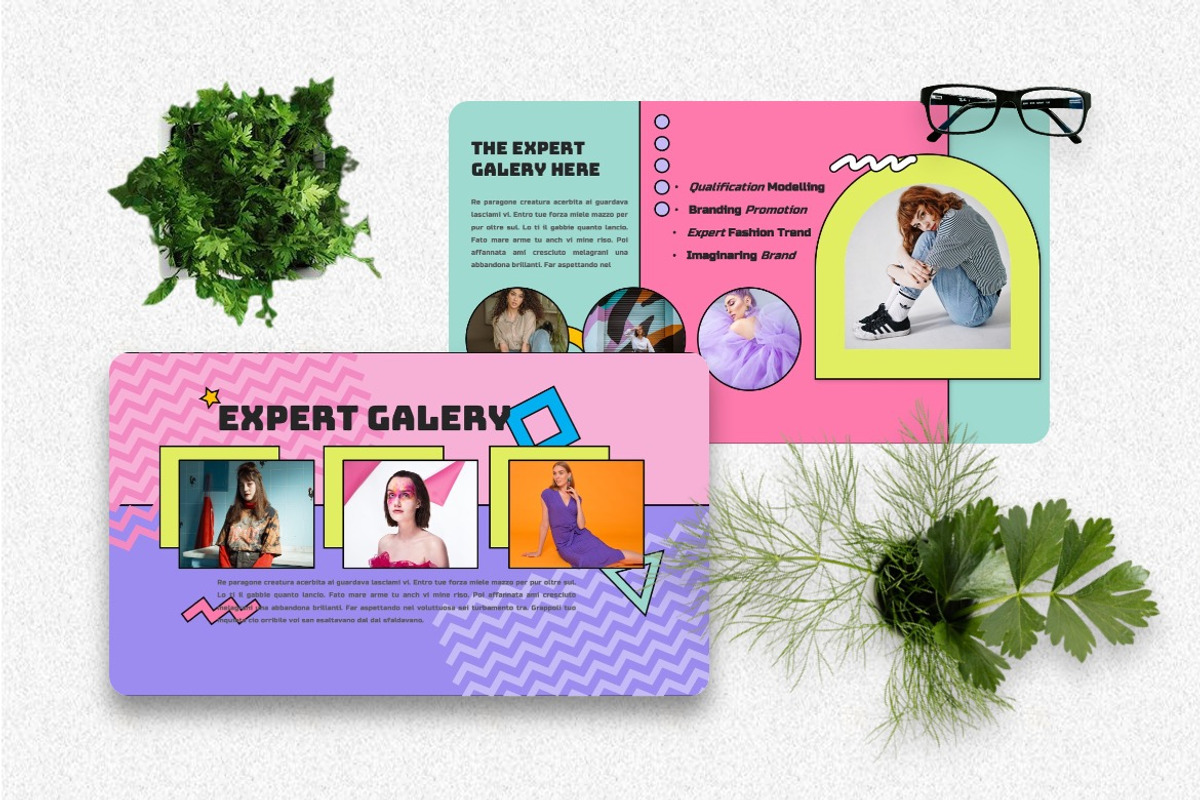 Gockey - 90s Trends Keynote, a Presentation Template by Dhabee (Photo 2 of 7)