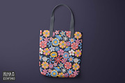 Retro Floral Seamless Pattern, a Pattern Graphic by Irina Ostapenko (Thumbnail 5 of 5)
