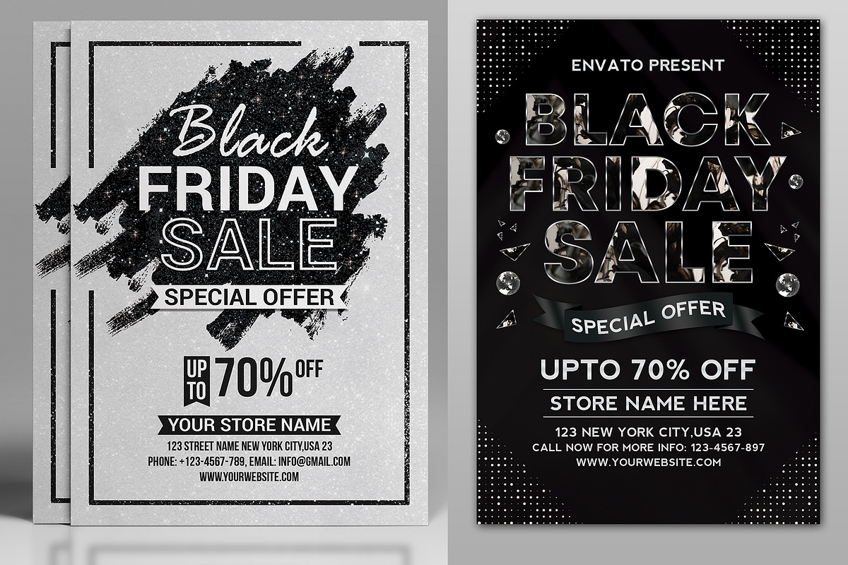 Black Friday Flyer, a Flyer Template by Creative  designer (Photo 7 of 7)