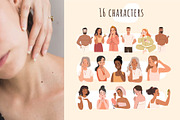 Skincare vector and PNG clipart, a Person Illustration by Heartwarming Art (Thumbnail 3 of 13)