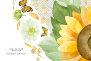 Floral Hearts Clipart & Patterns, a Decorative Illustration by Valin Malin (Thumbnail 3 of 16)