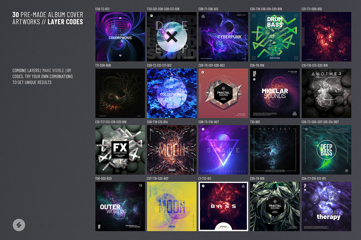 Music Album Cover Maker 2, image size:1200x800