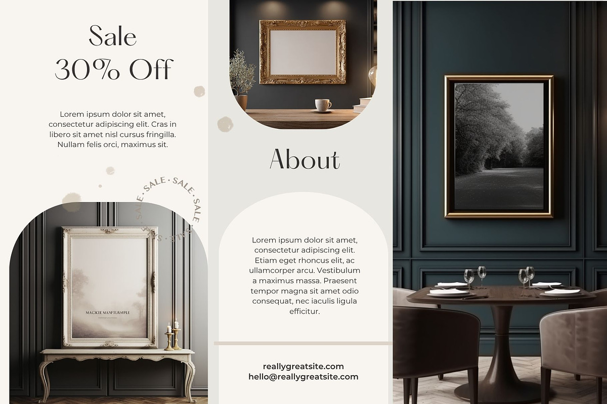 50 Canva Frame Mockups Luxury 4K, a Household Mockup by ARTOZEN DIGITAL (Photo 4 of 15)