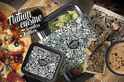 Italian Food Graphics Patterns, a Pattern Graphic by BALABOLKA (Thumbnail 5 of 6)