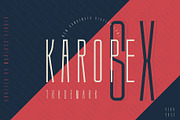 Karope SX - Condensed Font, a Sans Serif Font by Morisco (Thumbnail 1 of 7)