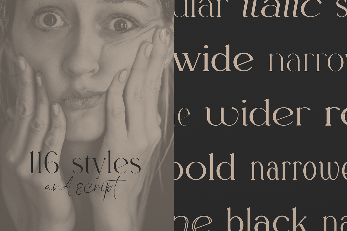 Rowan typeface - 116 styles & script, a Serif Font by VP Fonts (Photo 3 of 18)