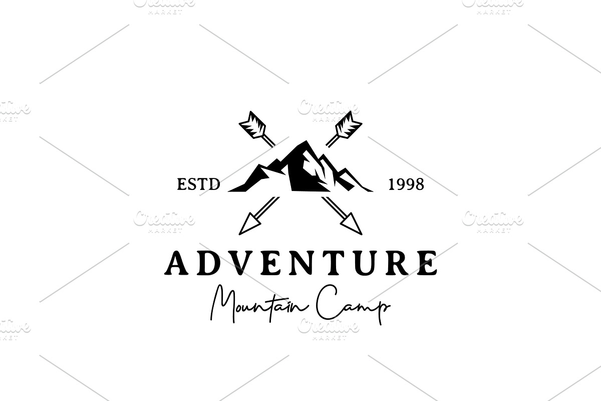Mountain Adventure Logo Design, a Branding & Logo Template by AlvinStd