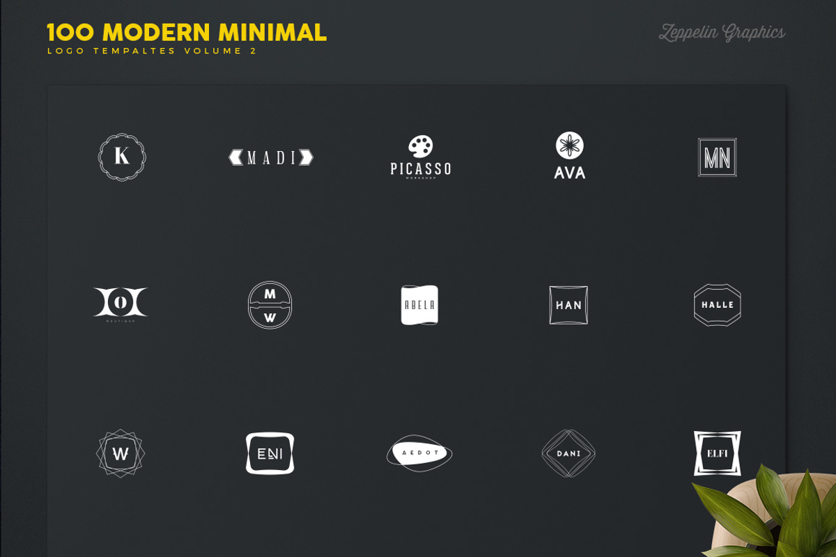 1500 Logos Bundle Collection, a Branding & Logo Template by Graphicdome (Photo 76 of 185)