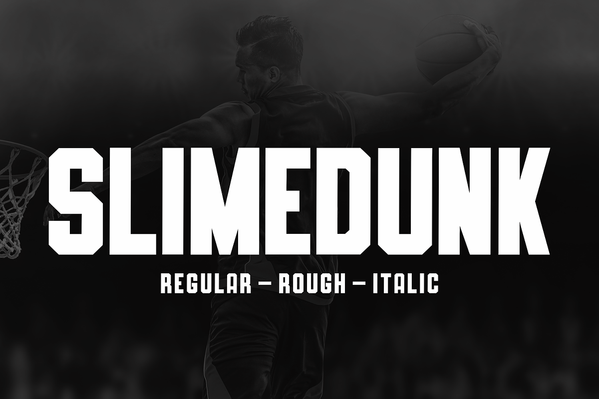 SLIMEDUNK, a Sans Serif Font by Mozatype (Photo 1 of 10)