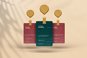 ID badge & business card mockup, a Product Mockup by dpi (Thumbnail 10 of 16)
