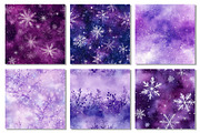 Purple Sparkling Snowfall Paper, a Texture Graphic by Dream Creation (Thumbnail 5 of 7)