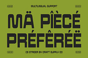 CS Strider – Reverse Contrast Font, a Sans Serif Font by Craft Supply Co. (Thumbnail 7 of 8)