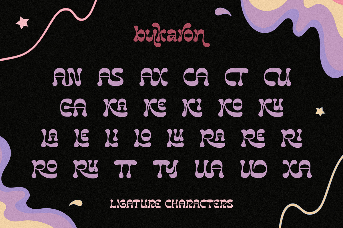 Bukaron - Retro Display Font, a Font by Ekahermawan (Photo 11 of 14)