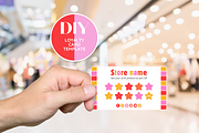 Colorful Loyalty Card Template, a Business Card Template by SunshineStudioBoutique (Thumbnail 9 of 11)
