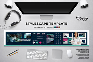 Stylescape / Moodboard Template 07