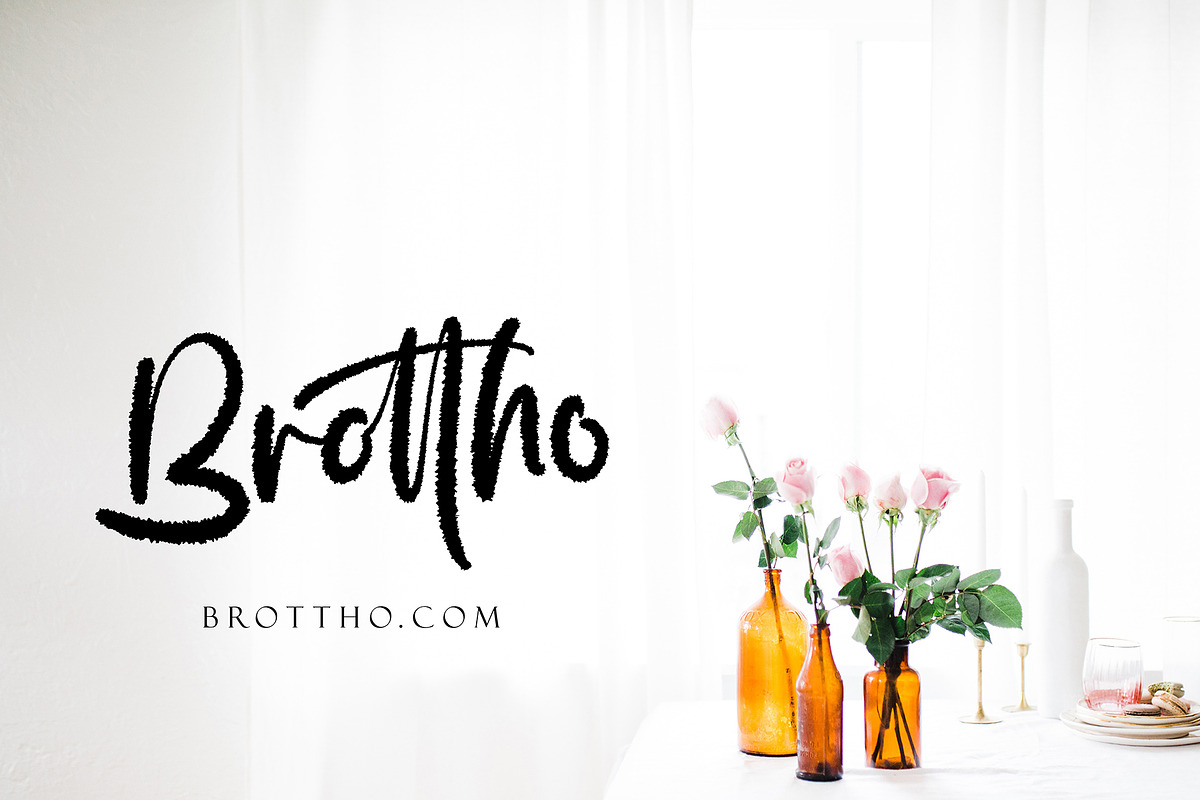 Seritton, a Script Font by pineungtype (Photo 6 of 10)