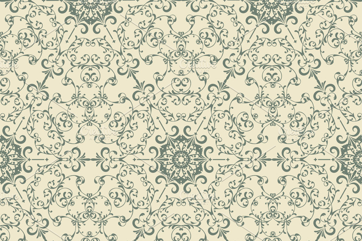 Vector Seamless Vintage Pattern