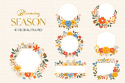 Blooming Season. Flowers & Patterns, a Decorative Illustration by EltaMaxArt (Thumbnail 7 of 14)