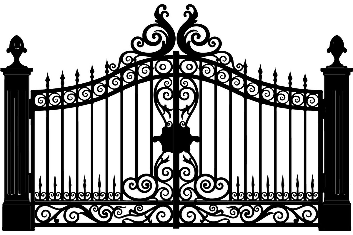 Luxury Ornamental Gate Bundle, a Decorative Illustration by Creativeshirt (Photo 8 of 13)