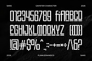 Gavister - Condensed Sans Serif, a Sans Serif Font by Flawless And Co (Thumbnail 9 of 10)