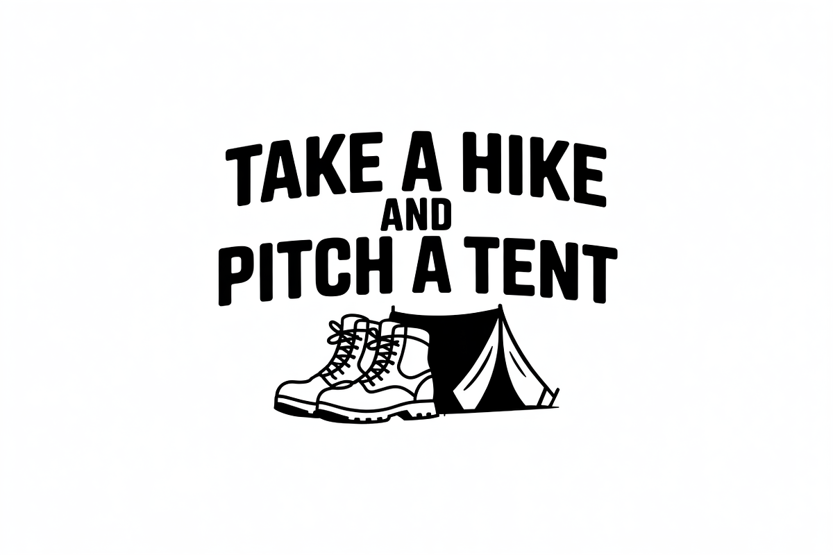 Camping T-Shirt Quote Bundle, an Illustration by jahid234 (Photo 4 of 8)
