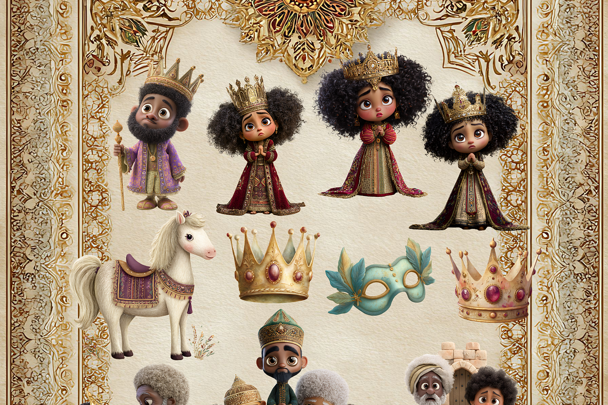 Book of Esther Junk Journal Kit, an Education Illustration by Daring Digies (Photo 6 of 14)