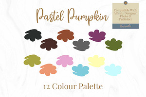 Autumn Pastel Colour Palette, a Palette Add-On by May Annella