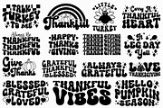 Retro Thanksgiving SVG Bundle, a Graphic by CraftlabSVG (Thumbnail 4 of 16)