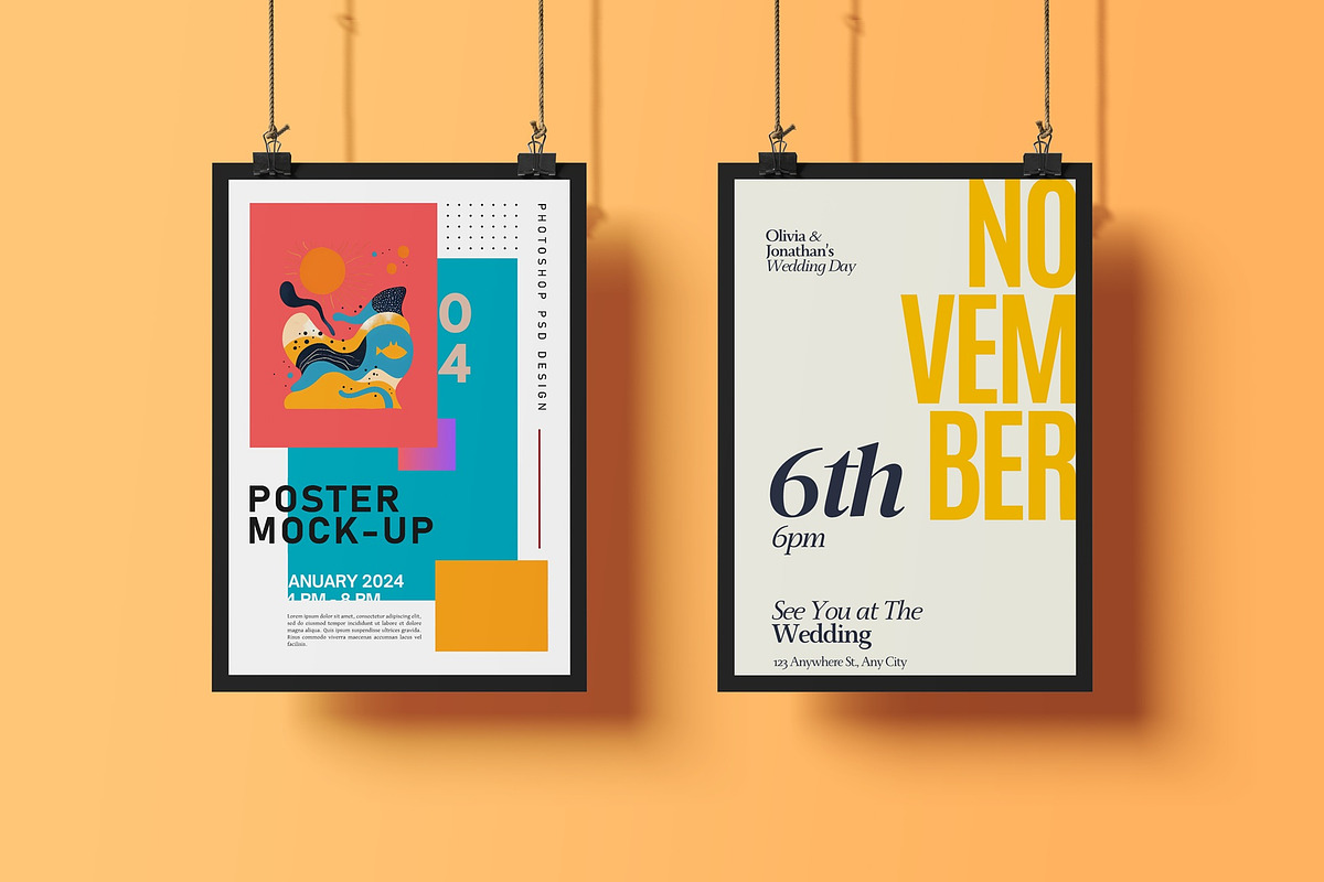 Poster Mockup, a Product Mockup by Sweetdady (Photo 4 of 4)