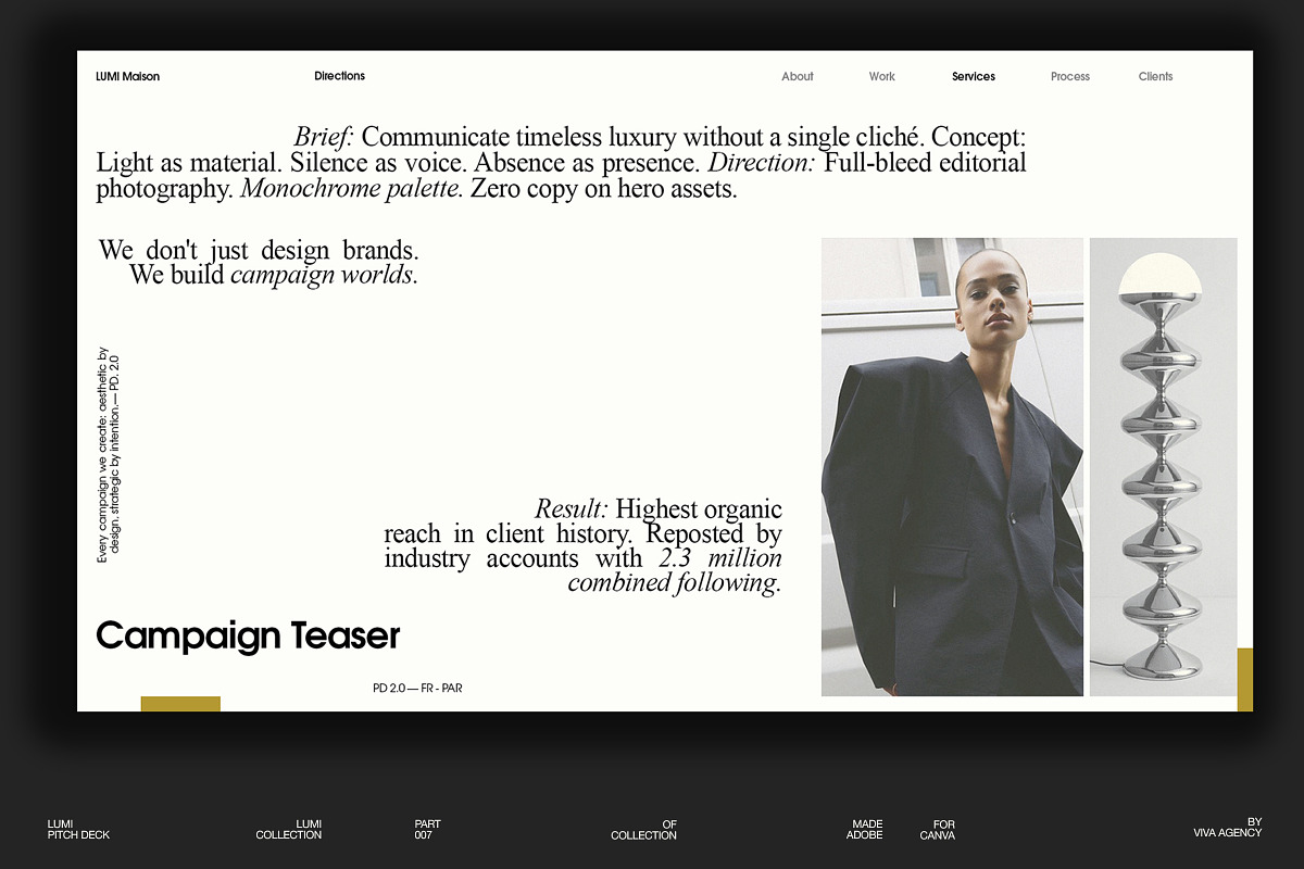 LUMI Maison | Pitch Deck, a Presentation Template by Viva Agency (Photo 14 of 15)