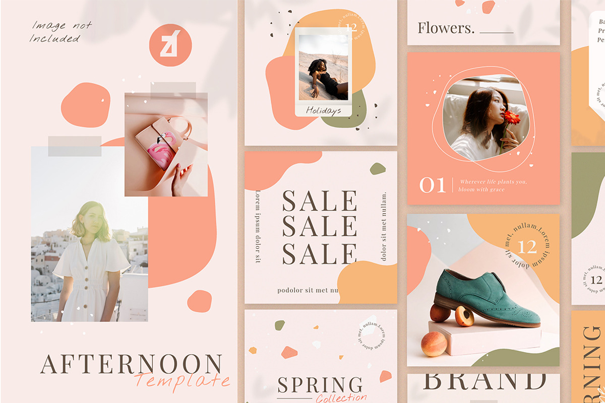 Chanut-is bundle : Templates pack V2, a Social Media Template by Chanut is industries (Photo 2 of 10)