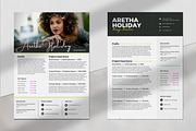 Canva Resume Template Bundle, a Marketing Template by Digital Diva Design (Thumbnail 7 of 8)