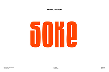 Soke — Bold Condensed Display Font