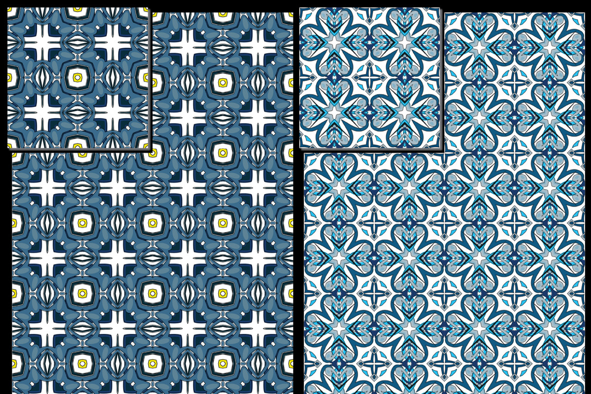 Set 116 - 6 Seamless Patterns, a Pattern Graphic by Little Bird (Photo 4 of 6)