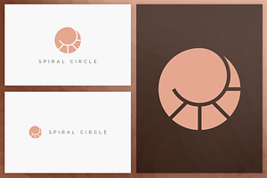 20 Circle Geometric Logos - Filled