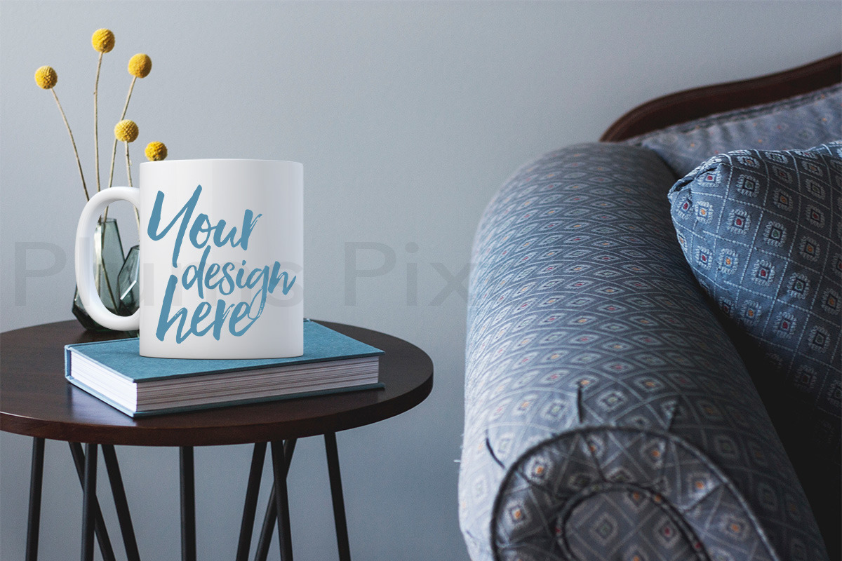 White coffee mug bundle - 8 mockups, a Cups & Container Mockup by Plums Pixel Love (Photo 3 of 9)
