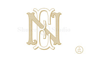 EN Monogram NE Monogram, a Branding & Logo Template by Shuler Studio (Thumbnail 2 of 6)