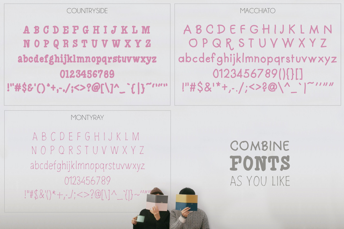 Macchiato [3 Fonts], a Sans Serif Font by Creamy Script (Photo 5 of 5)