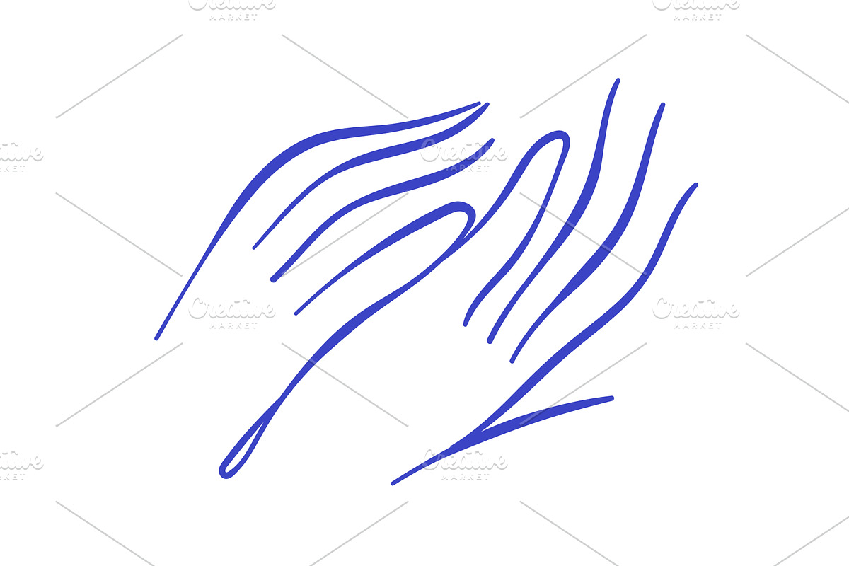 Continuous one line drawing abstract, an Illustration by undrey