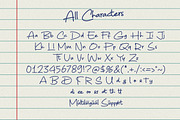 Jacknote - Handwritten Marker Note F, a Handwritten Font by Afkari Studio (Thumbnail 8 of 12)