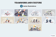 Office Life Vector Illustration Set, a Work Illustration by VectorMine (Thumbnail 3 of 16)