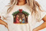 Nativity Scene Christmas Png, an Illustration by Craft Nest (Thumbnail 4 of 6)