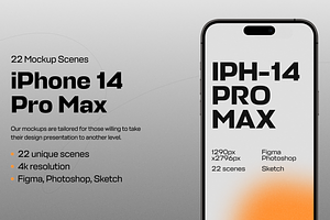 iPhone 14 Pro Max Mockups