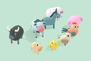 Farm Animals - Quirky Series