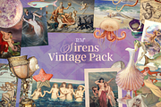 Sirens - Vintage Sea Pack, an Object Graphic by The Ephemera Mercadito (Thumbnail 1 of 4)