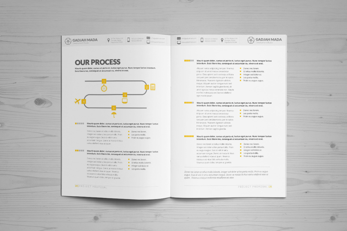 Proposal Template, a Stationery Template by binangkit (Photo 14 of 19)